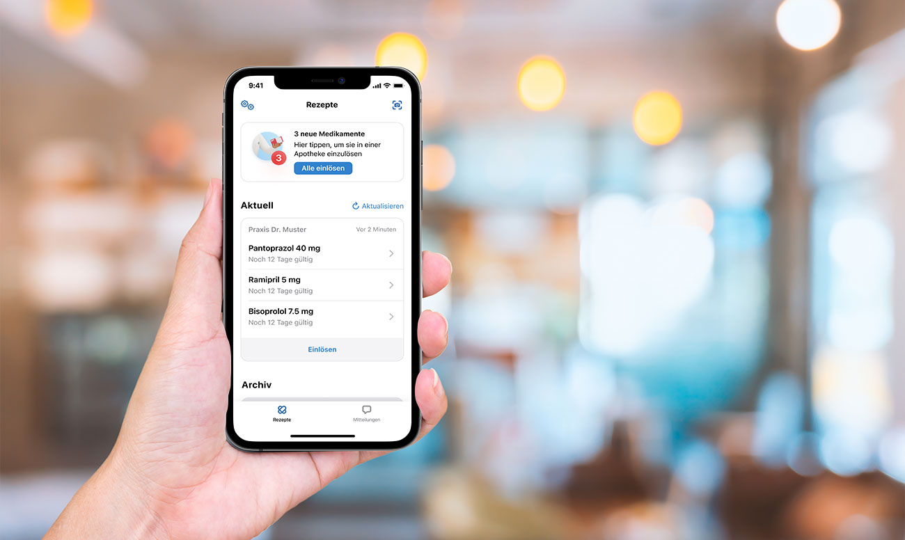 Wir sind E-Rezept ready